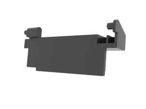 Latch for Microwave doors Samsung GE711KR-LBWT Modelo de Impressão 3D