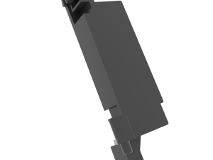 Latch for Microwave doors Samsung GE711KR-LBWT Modelo de Impressão 3D