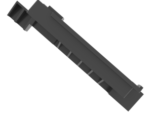 Latch for Microwave doors Samsung GE711KR-LBWT Modelo de Impressão 3D