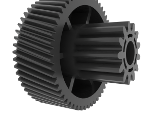 Meat Grinder Moulinex HV6 reduction gear 3D Print Model