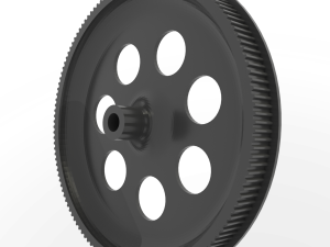 MOULINEX MS-5966354 Kitchen Combine Gear 3D प्रिंट मॉडल