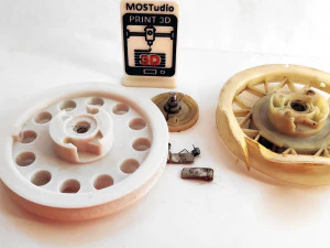 Einhell GH-PM 461 S Pull Starter for Lawnmower 3D Print Model