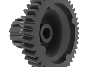 Gear Engine Slicer DPM SL8808 3D Print Model