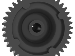 Gear Engine Slicer DPM SL8808 3D Print Model