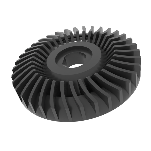 Impeller for Angle Metal Cutting Grinder Model do druku 3D .c4d .max .obj .3ds .fbx .stl .blend