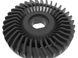 A&ccedil;ılı Metal Kesme &Ouml;ğ&uuml;t&uuml;c&uuml; Pervanesi 3D Baskı Modeli