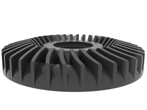 Impeller for Angle Metal Cutting Grinder Model do druku 3D