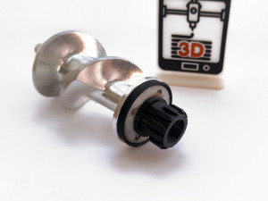 Meat Grinder Parts Gear Bosch MFW 45020 Siemens MW67440 Modèles 3D en vedette