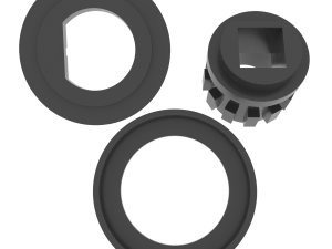 Meat Grinder Parts Gear Bosch MFW 45020 Siemens MW67440 Modèles 3D en vedette