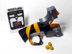 Slingshot 3D Print Model