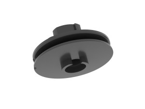 The coil starter for Husqvarna 236 Model Cetak 3D
