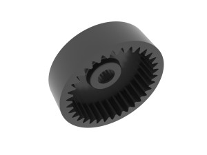 Toothed crown for Stihl device Mse 140C 160C 180C 1208-640-7550 or 12086407550 Modelo de impresión 3D