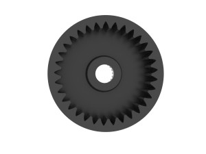 Toothed crown for Stihl device Mse 140C 160C 180C 1208-640-7550 or 12086407550 Modelo de impresión 3D