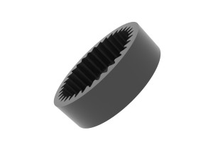 Toothed crown for Stihl device Mse 140C 160C 180C 1208-640-7550 or 12086407550 Modelo de impresión 3D