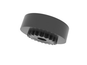 Toothed crown for Stihl device Mse 140C 160C 180C 1208-640-7550 or 12086407550 Modelo de impresión 3D