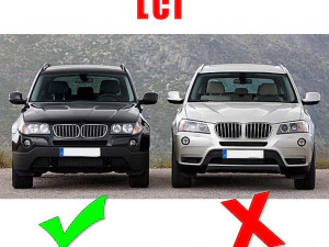 Pair Fog Light Lamp Cover for BMVV X3 E83 LCI 2007-2010 51113423789 51113423790 3D Print Model