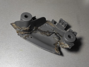 PEUGEOT 107 CITROEN C1 Toyota AYGO Door Handle Brackets Left-Right Modello di stampa 3D