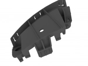 PEUGEOT 107 CITROEN C1 Toyota AYGO Door Handle Brackets Left-Right 3D Print Model