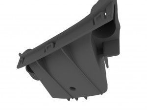 PEUGEOT 107 CITROEN C1 Toyota AYGO Door Handle Brackets Left-Right Modello di stampa 3D
