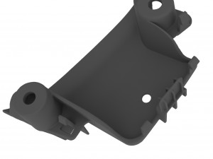 PEUGEOT 107 CITROEN C1 Toyota AYGO Door Handle Brackets Left-Right Modello di stampa 3D