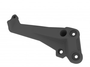 BMVV R 1200 GS suitcase bracket set left-right 3Dプリントモデル