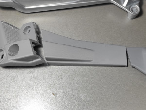 BMVV R 1200 GS suitcase bracket set left-right Modello di stampa 3D