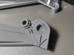 BMVV R 1200 GS suitcase bracket set left-right Modello di stampa 3D
