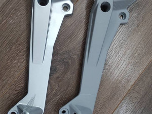 BMVV R 1200 GS suitcase bracket set left-right Modello di stampa 3D