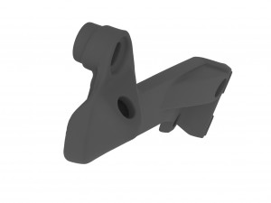 BMVV R 1200 GS suitcase bracket set left-right Modello di stampa 3D