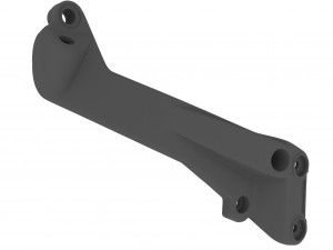 BMVV R 1200 GS suitcase bracket set left-right Modello di stampa 3D