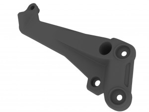 BMVV R 1200 GS suitcase bracket set left-right Modello di stampa 3D