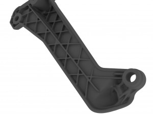BMVV R 1200 GS suitcase bracket set left-right Modello di stampa 3D