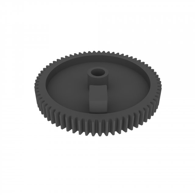 Gear actuator for trunk lock Mitsubishi Pajero Sport 2006 MR503015 3D Принт Модель .c4d .max .obj .3ds .fbx .stl .blend 