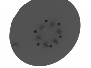 Wheel cap BBS RS R15-R17 3D प्रिंट मॉडल