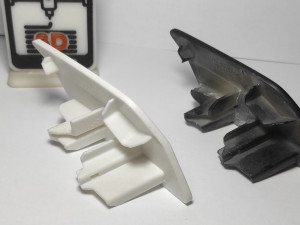 Volkswagen Front Left-Right Headlight Primed Washer Cap 3D-printmodel