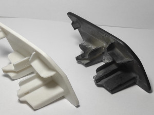 Volkswagen Front Left-Right Headlight Primed Washer Cap 3D-printmodel