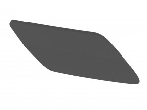 Volkswagen Front Left-Right Headlight Primed Washer Cap 3D-printmodel