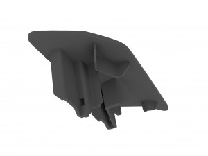Volkswagen Front Left-Right Headlight Primed Washer Cap 3D-printmodel