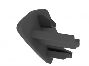 Volkswagen Front Left-Right Headlight Primed Washer Cap 3D-printmodel
