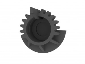Heater Blower Flap Actuator Volkswagen Passat - Skoda Octavia Iii Combi 3D Print Model