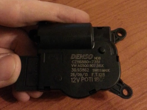 Heater Blower Flap Actuator Volkswagen Passat - Skoda Octavia Iii Combi Modello di stampa 3D
