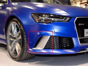 Audi RS6 2013 2014-2018 Left-Right Side Front Bumper Fog light frame 3D Print Model