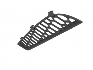 Audi RS6 2013 2014-2018 Left-Right Side Front Bumper Fog light frame 3D Print Model