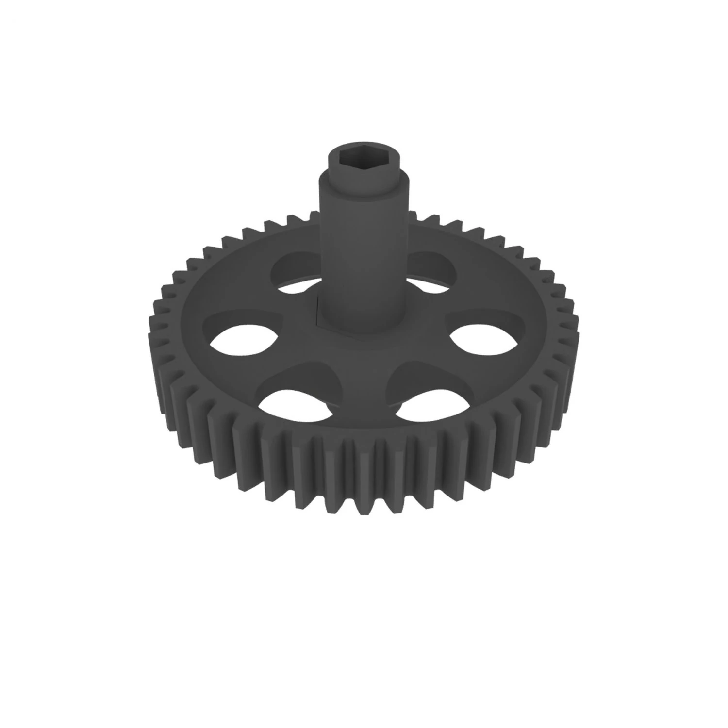 Meat Grinder Drive Gear D82 T46 3D Print Model .c4d .max .obj .3ds .fbx .stl .blend 