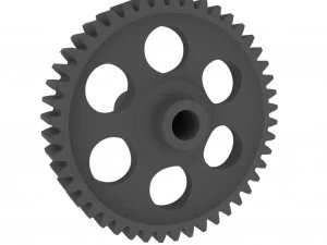 Meat Grinder Drive Gear D82 T46 3D Print Model