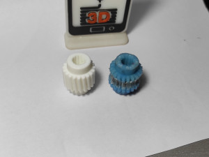 Power Electric Seat Adjustment Gear Fit 3D Druckmodell