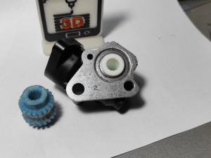 Power Electric Seat Adjustment Gear Fit 3D Druckmodell