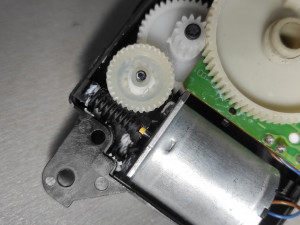 Worm gear of the heater flap motor Denso 1138002320 3D Print Model