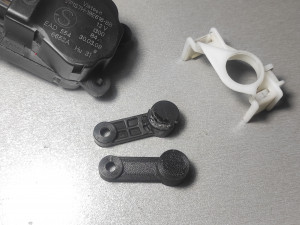 Air Diverter Lever For Frod Fiesta From 2008 3D प्रिंट मॉडल