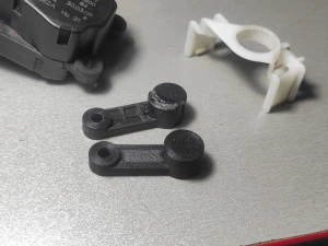 Air Diverter Lever For Frod Fiesta From 2008 3D Print Model